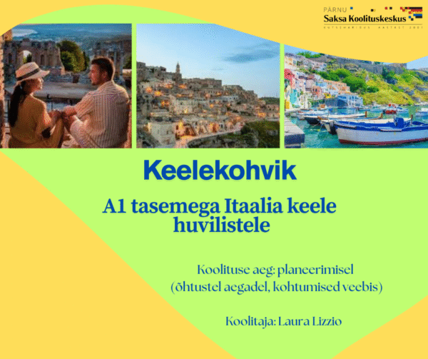 Keelekohvik, A1 tasemega Itaalia keele huvilistele